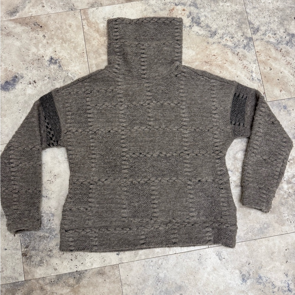 Prana Brown Turtleneck Sweater